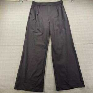 Halara Pants Womens XL Tall Black Wide Leg High Rise Stretch Athleisure Workwear